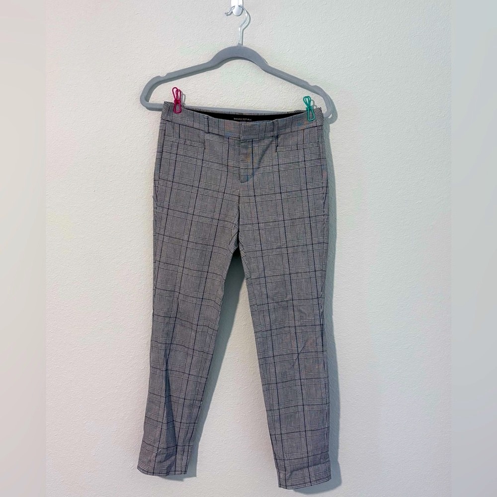 Banana Republic Gray Ankle Cropped Pants